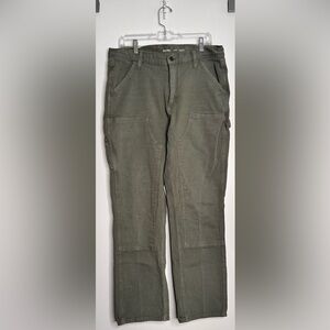 Old Navy Men's canvas  Pants in Olive.  Size 36x32